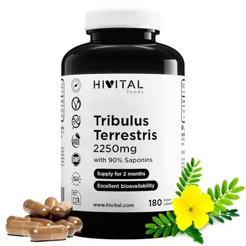 Tribulus-terrestris-Kapseln Hivital Foods Tribulus Terrestris 2250 mg