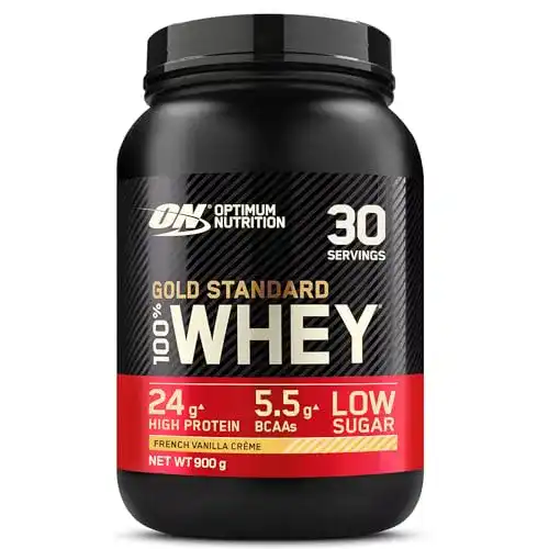 Whey-Protein (Vanille) Optimum Nutrition ON Gold Standard, 900g