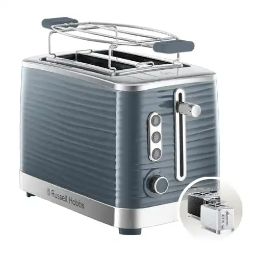 Russell-Hobbs-Toaster Russell Hobbs Toaster Inspire grau