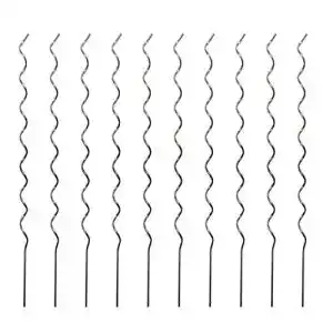 Rankhilfe Windhager Tomatenspiralstab-Set Alu, 10 Stück