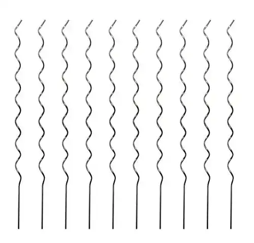 Rankhilfe Windhager Tomatenspiralstab-Set Alu, 10 Stück