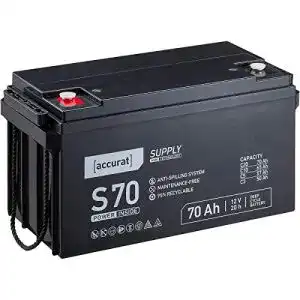 AGM-Batterie 70 Ah Accurat 12V