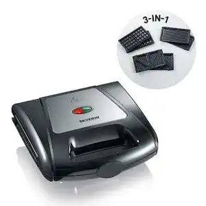 Sandwichmaker 3-in-1 SEVERIN Sandwich-Toaster, 1.000 W