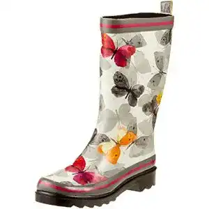 Beck-Gummistiefel Beck Damen Schmetterlinge, Mehrfarbig