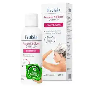 Shampoo Schuppenflechte Evolsin Ekzem & Psoriasis Shampoo