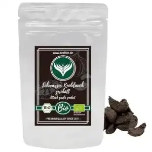 Schwarzer Knoblauch Azafran BIO geschält, Fermentiert, 100g