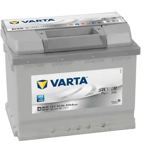 Autobatterie 63Ah Varta Silver Dynamic D39