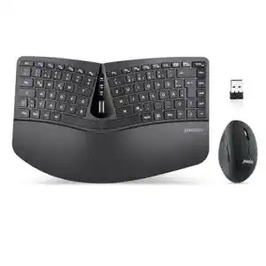 Ergonomische Tastatur kabellos Perixx Periduo-606, Ergonomisch