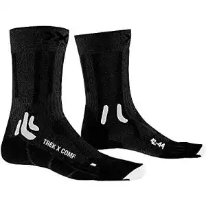 Skisocken X-Socks Socks Trek X Comfort, Opal Black/Arctic White