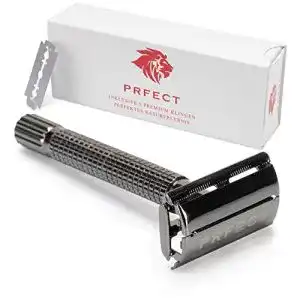 Rasierhobel Frauen PRFECT Safety Razor mit Butterfly Öffnung