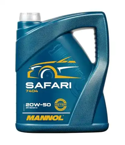 Motoröl 20w50 MANNOL Safari 20W-50 API SN/CH Motorenöl, 5 L