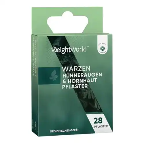 Stielwarzen-Entferner maxmedix Warzenpflaster mit 28 veganen