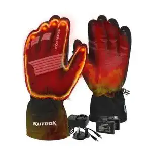 Beheizbare Handschuhe KUTOOK Ziegenleder Wasserdicht
