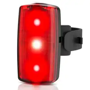 Fahrrad-Rücklicht mit Bremslicht DANSI Aufladbar