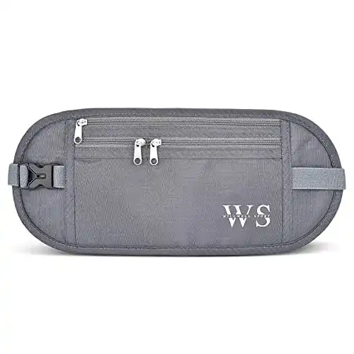 Bauchtasche diebstahlsicher WILLWELL SPORT Geldgürtel RFID