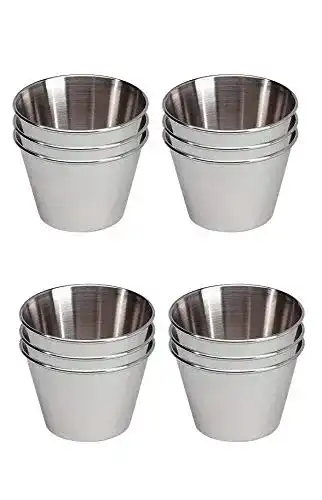 Puddingform EUROXANTY ® 12er-Set aus Edelstahl