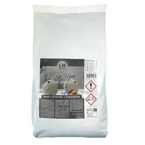 Knetbeton LM-Kreativ Knet Design Beton 20 kg
