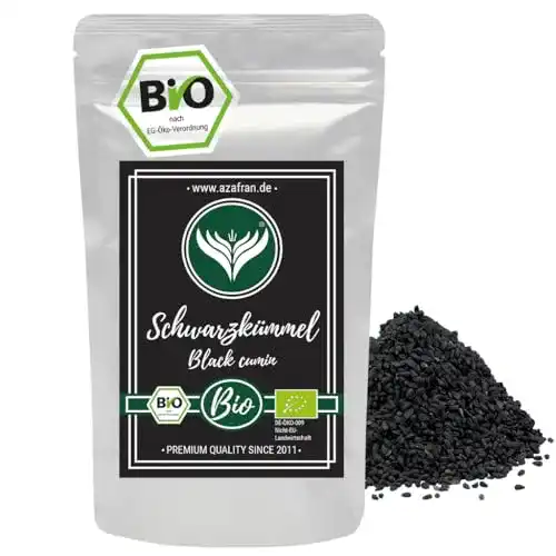 Schwarzkümmelsamen Azafran BIO Schwarzkümmel Samen ganz