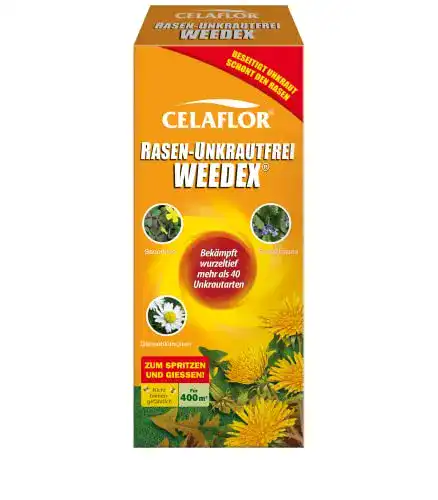 Die beste Unkrautvernichter Celaflor 3579 Rasen-Unkrautfrei Weedex, 400 ml 2026 Test Bestseller Unkrautvernichter Celaflor 3579 Rasen-Unkrautfrei Weedex, 400 ml
