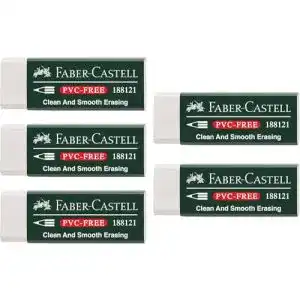 Radiergummi Faber-Castell 205002 Radierer 188121, 5 Stück