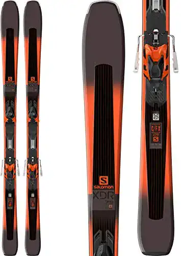 Ski Salomon XDR 79 CF – XT10 Bindung L39957300 Black/Orange