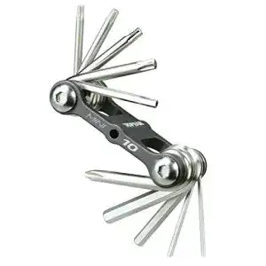 Mini-Multitool TOPEAK Mini 10 Multitool, Black/Silver