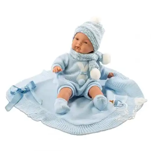 Llorens-Puppe Llorens 38937 Puppe Joel mit blauen Augen