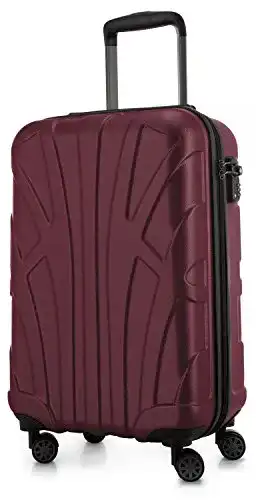 Koffer SUITLINE Handgepäck Hartschalen- Trolley Roll Reise, TSA
