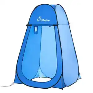 Duschzelt Wolfwise Pop up Toilettenzelt Umkleidezelt, Camping