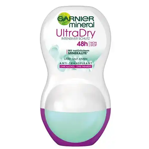 Deo-Roller Garnier Mineral Deo Roll-On Ultra Dry, 3 x 150 ml