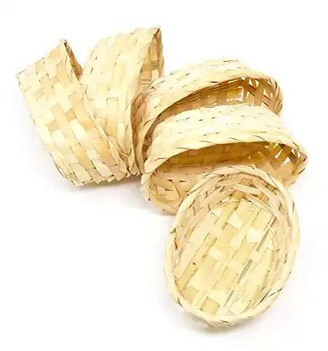 Spankorb Lashuma Ovale Geschenk Körbchen, 5er Korbset
