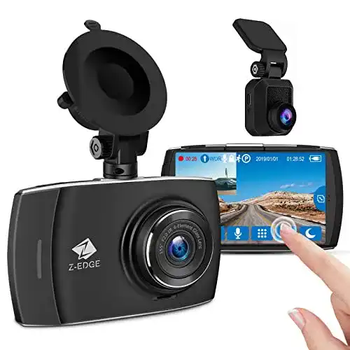 Dashcam vorne und hinten Z-Edge Dual Dashcam