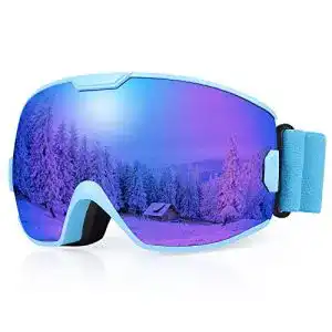 Skibrille Kinder KUYOU Premium Skibrille, Snowboardbrille 100% UV