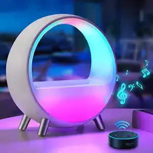 Lichtwecker LEOEU Smart Wake Up Licht , LED Nachttischlampe