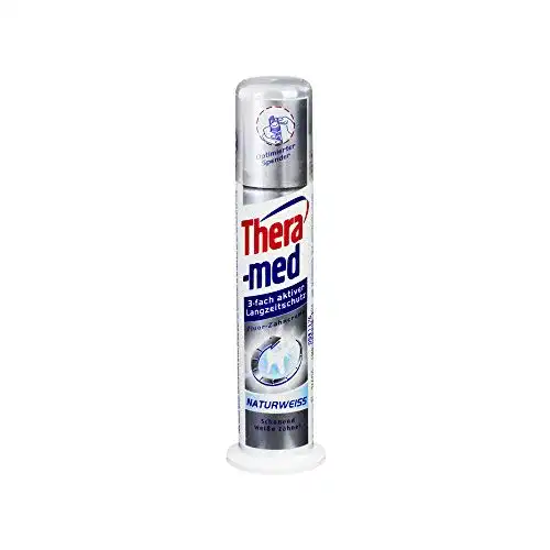 Theramed-Zahnpasta Theramed Zahncreme Spender Naturweiß