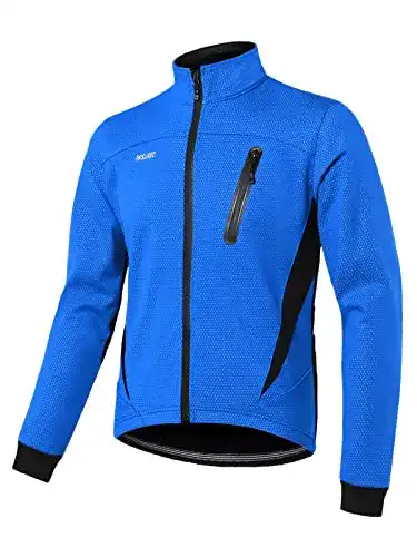 Fahrradjacke Herren ARSUXEO Radjacke Herren Thermal MTB Bike
