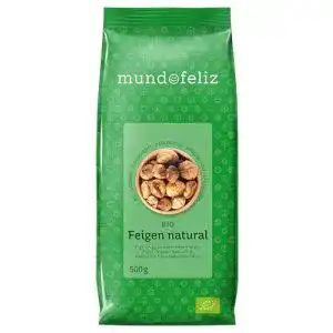 Getrocknete Feigen Mundo Feliz Trockenfeigen, 2 x 500 g