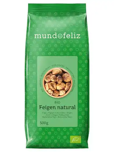 Getrocknete Feigen Mundo Feliz Trockenfeigen, 2 x 500 g