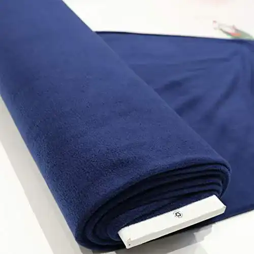 Plüsch-Stoff STOFFKONTOR Polar Fleece Stoff Meterware