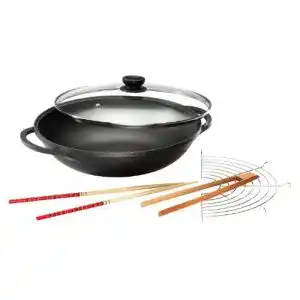 Wok mit Deckel Karcher Wok Mai-Lin (Aluguss, Ø 36 cm