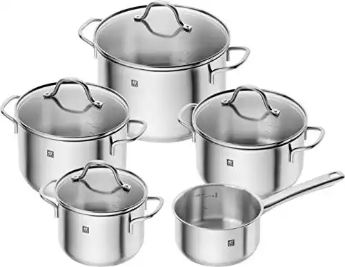 Topfset Zwilling Kochtopf-Set, 5-tlg., 4 Deckel, Induktionsgeeignet