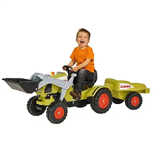 Die beste Trettraktor mit Anhänger BIG Spielwarenfabrik BIG - Claas Celtis 2026 Test Bestseller Trettraktor mit Anhänger BIG Spielwarenfabrik BIG – Claas Celtis