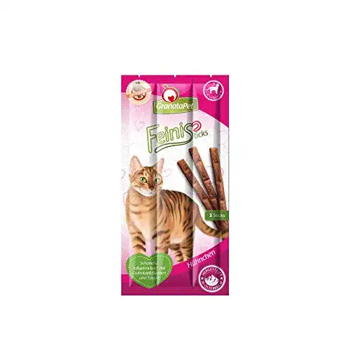 Katzensticks GranataPet FeiniSticks Hühnchen, Leckerchen