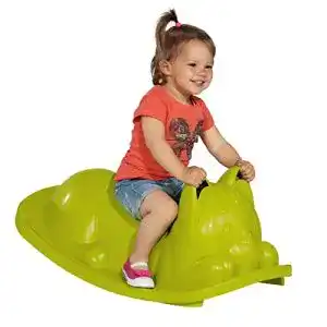 Kinderwippe Smoby 830104 – Katzen Wippe spielzeug, grün