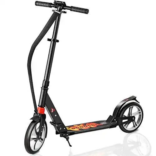 Tretroller für Erwachsene Fast 88 City Roller Scooter Klappbar Roller