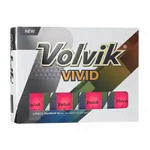 Volvik-Golfbälle Volvik Vivid Golfbälle, 12 Stück, Unisex
