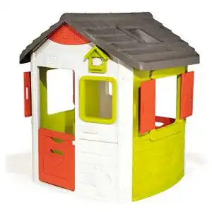 Spielhaus Smoby – Neo Jura Lodge – für Kinder erweiterbar