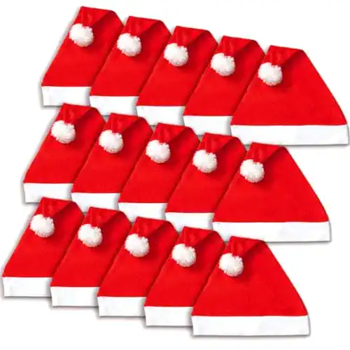 Weihnachtsmütze Jonami 15 Nikolausmützen Weihnachtsmann