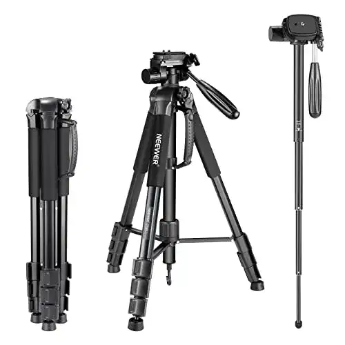 Neewer-Stativ Neewer Tragbarer 177cm Aluminium Legierung