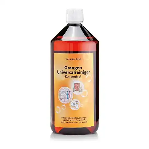 Die beste Allzweckreiniger Kräuterhaus Sanct Bernhard, mit Orangenöl, 1 L 2026 Test Bestseller Allzweckreiniger Kräuterhaus Sanct Bernhard, mit Orangenöl, 1 L